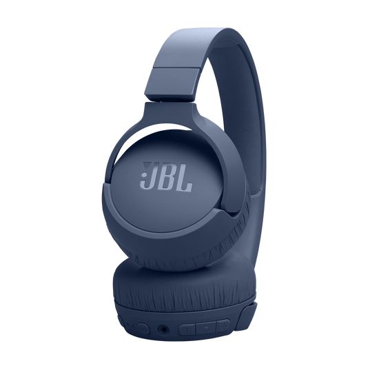JBL Tune 670NC - Blue - Adaptive Noise Cancelling Wireless On-Ear Headphones - Detailshot 2